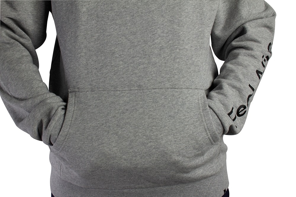 Daiwa D-Vec Mens Hoodie Grey Marle 2XL