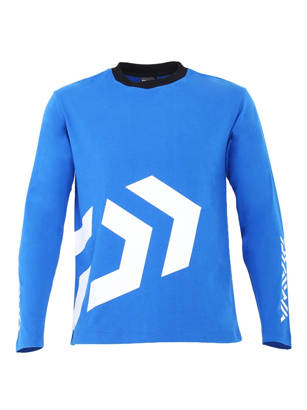 Daiwa Long Sleeve Shirt Blue/White S