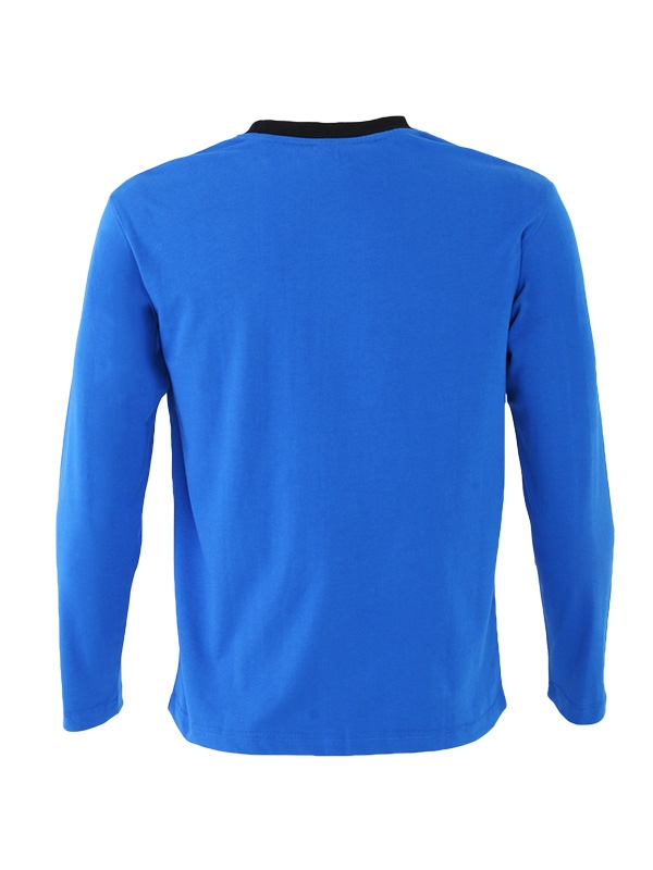 Daiwa Long Sleeve Shirt Blue/White S
