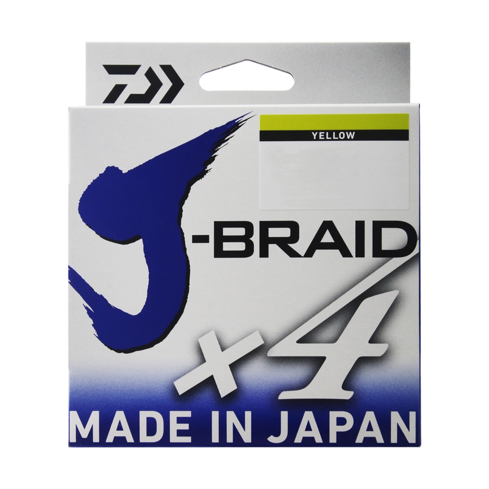 Daiwa X4 J-Braid Yellow 135m