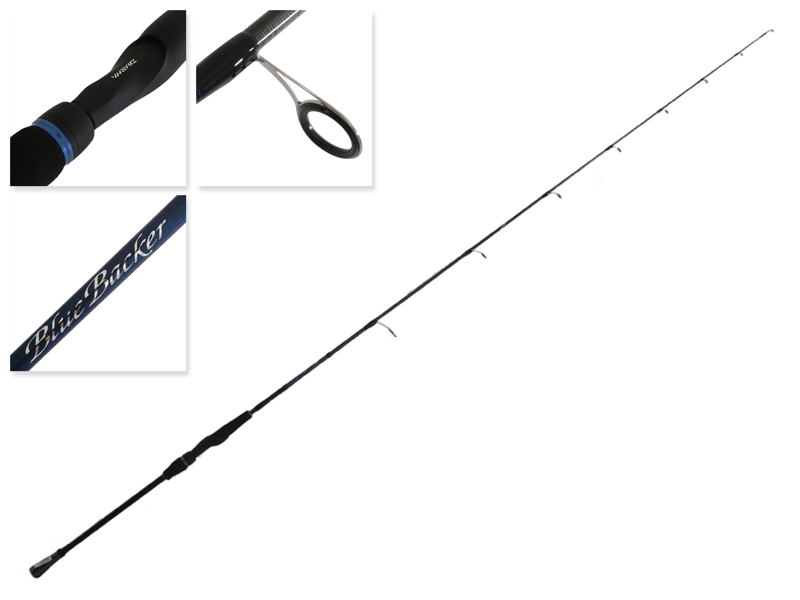 Daiwa Blue Backer LJ 662MHS Spin Jig Rod 6ft 6in PE1-3 2pc