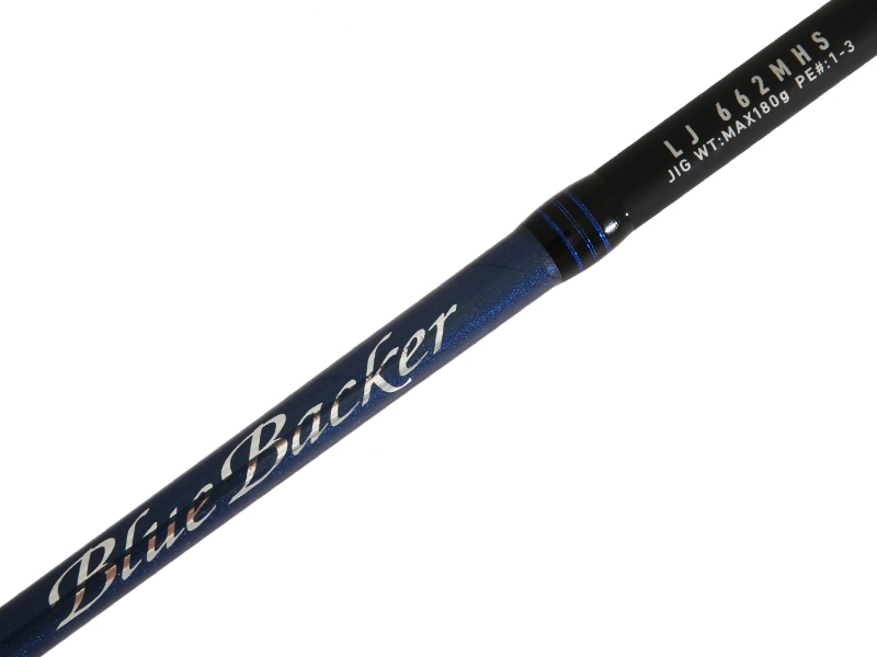 Daiwa Blue Backer LJ 662MHS Spin Jig Rod 6ft 6in PE1-3 2pc