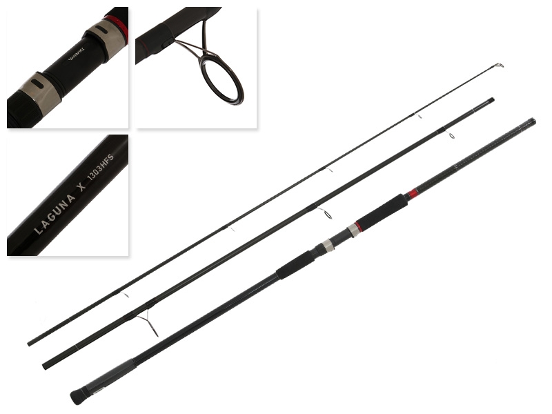 Daiwa Laguna X 1303HFS Surf Rod 13ft 10-15kg 3pc - Lowest Guide on Tip Reglued