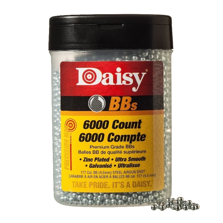 Daisy .177 Caliber BB 6000 Count Bottle