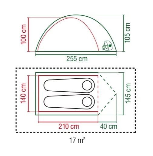 Coleman Darwin 2 Person Tent