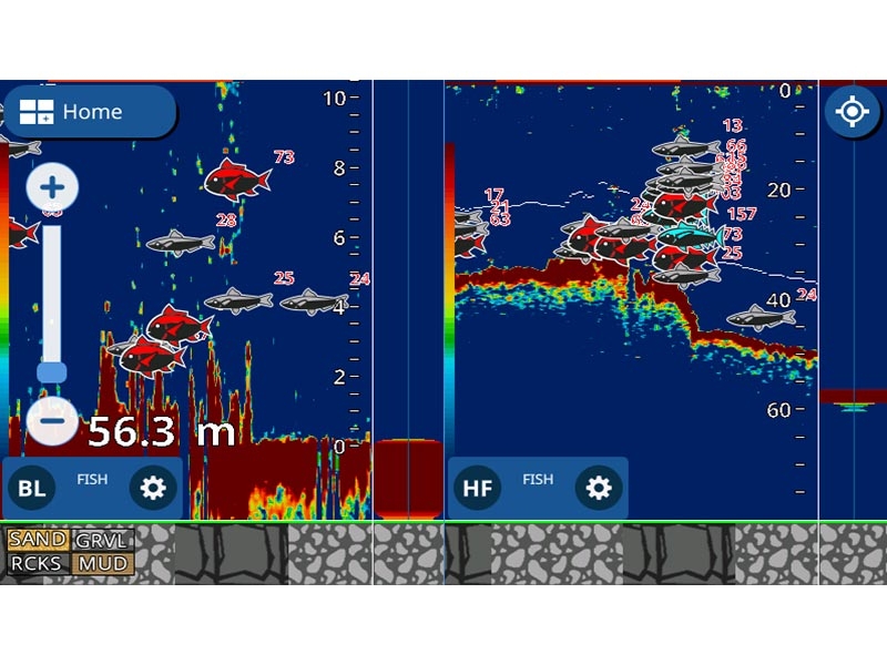 Furuno GP-1971F DB9 Deep Blue CHIRP GPS/Fishfinder Navionics NZ TM260 Package