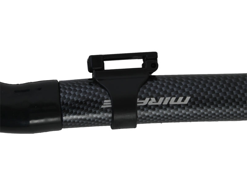 Mirage Carbon Silicone Dive Mask and Snorkel Set Black