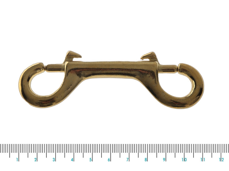 Double Ended Brass Clip