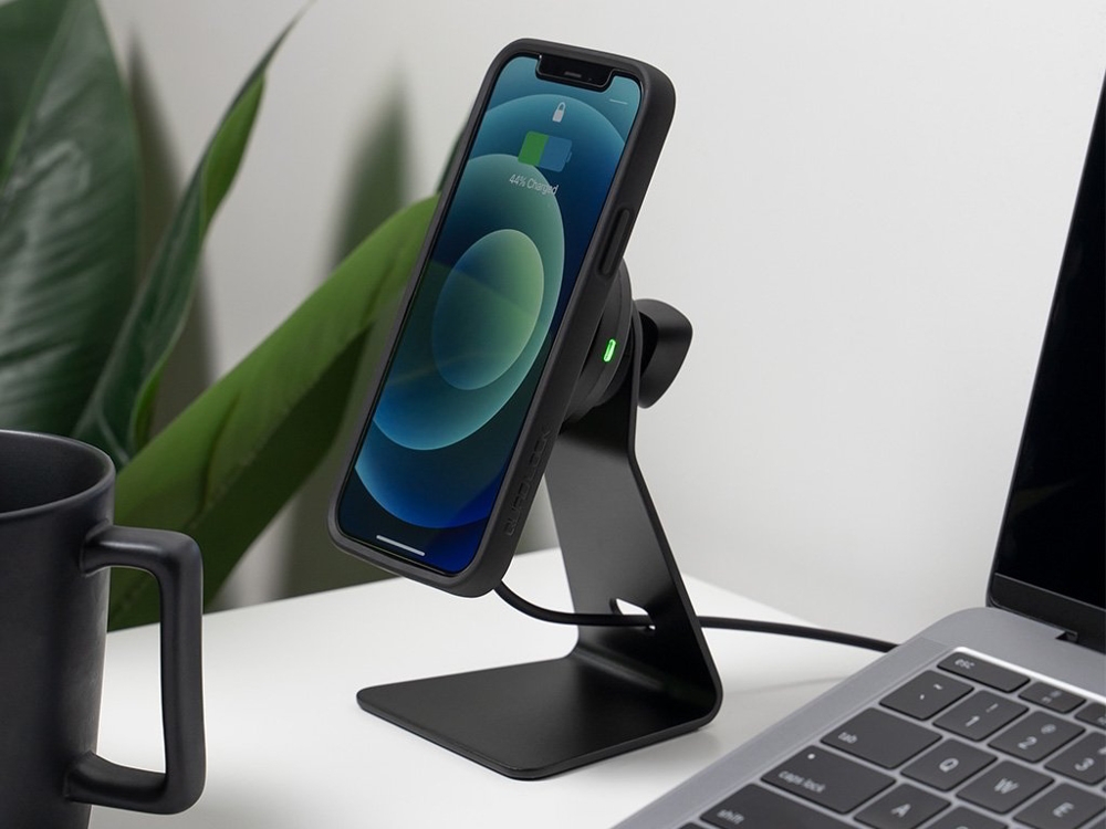 Quad Lock Car/Desk Wireless Charging Head