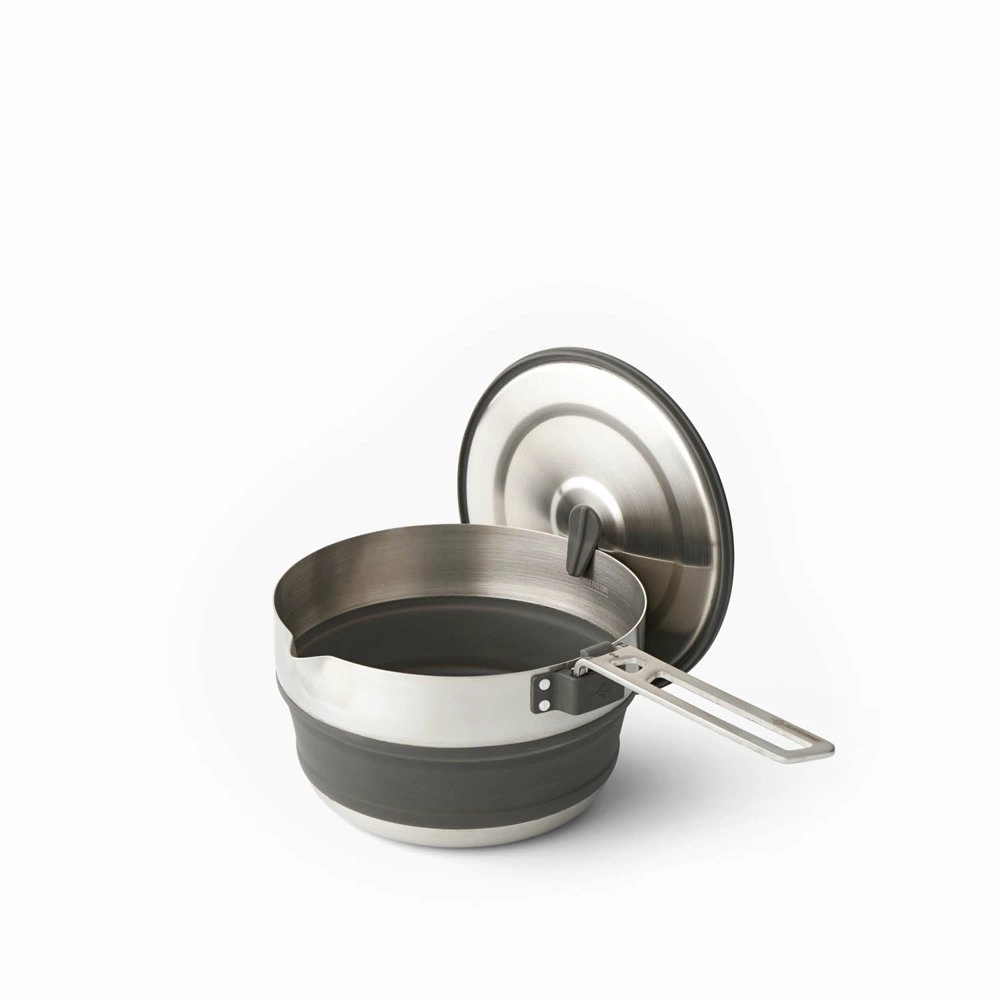 Sea to Summit Detour Collapsible Pouring Pot Beluga Grey 1.8L Sea to Summit Detour Collapsible Pouring Pot Beluga Grey 1.8L