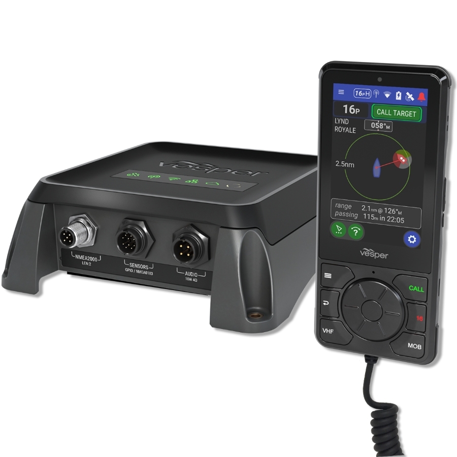 Vesper Marine Cortex V1 VHF Radio with SOTDMA smartAIS and Remote Vessel Monitoring