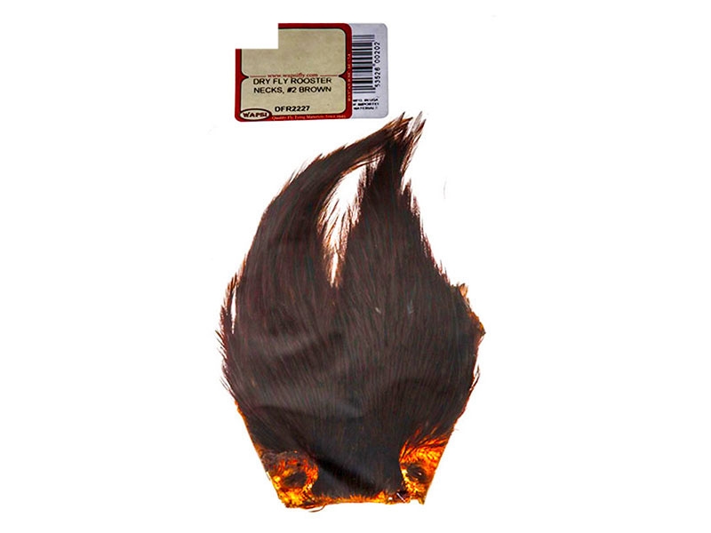 Wapsi Dry Fly Rooster Neck #2 Brown