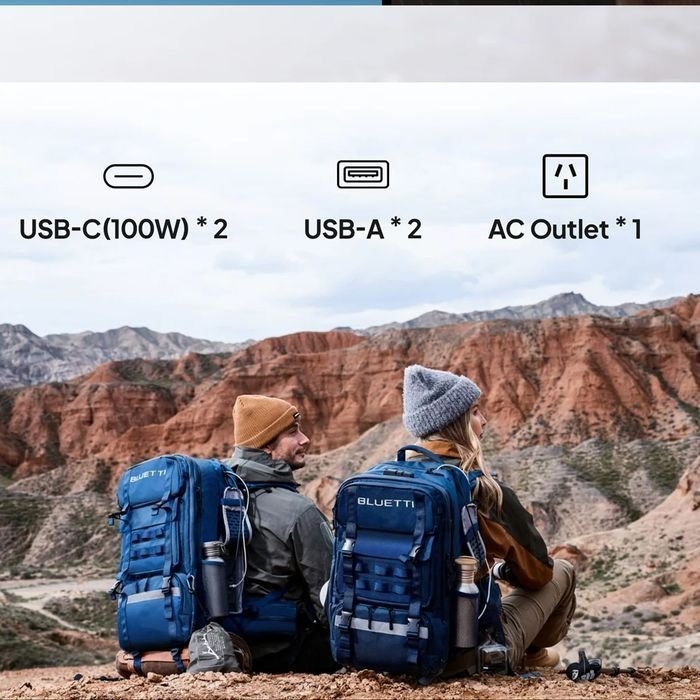 BLUETTI Handsfree 2 Power Station Backpack