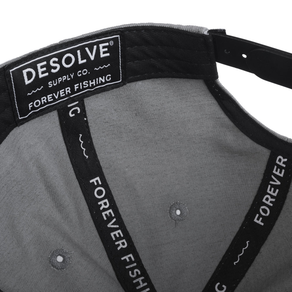 Desolve Diamond Snapback Cap Black/Grey