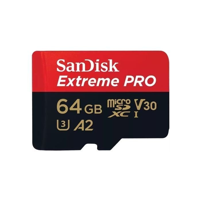SanDisk Extreme Pro Micro SDXC 200MB/S SD Adapter 64GB