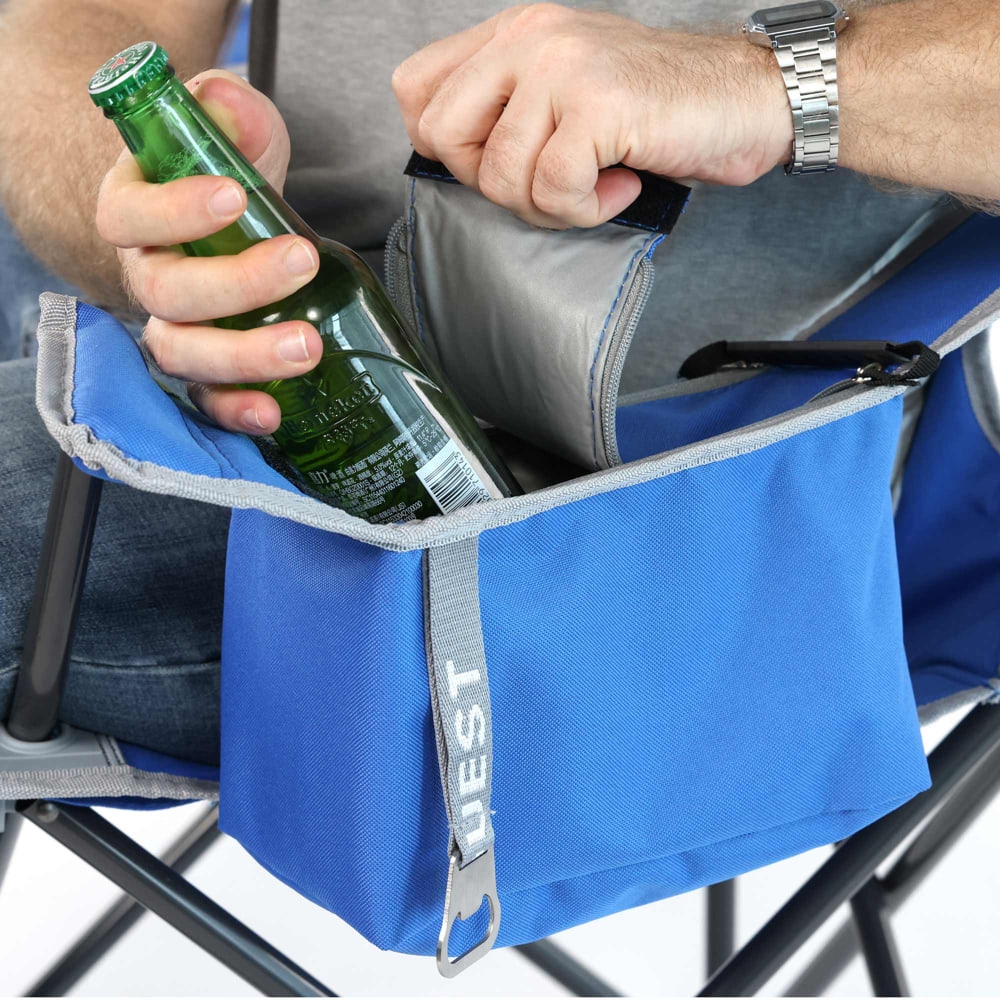 Quest Dodger Cooler Foldable Camping Arm Chair