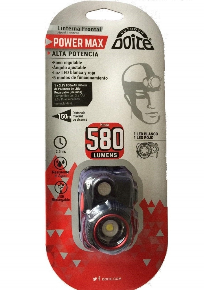 Doite Power Headlamp 580lm