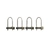 Pakula Dojo Shackles 4mm Qty 4