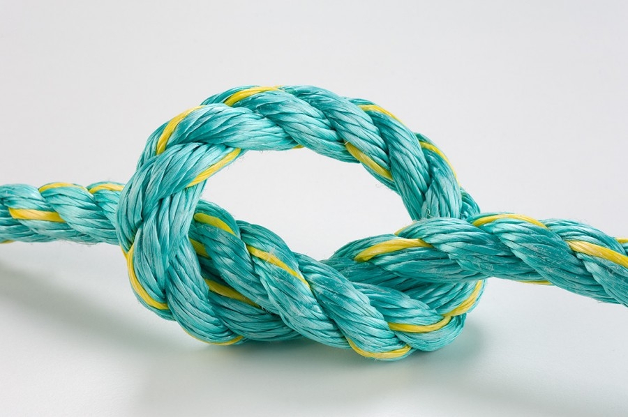Donaghys Aquatec Rope 3-Strand 4mm x 1000m Green with Gold Fleck