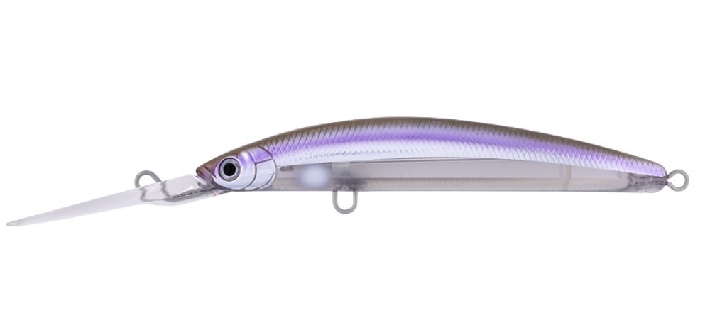 Daiwa Double Clutch Extra Deep Running Jerkbait 4.5in 24g 50/50 Wakasagi