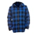 Swanndri Hudson Mens Wool Hoodie Blue/Black Check Large