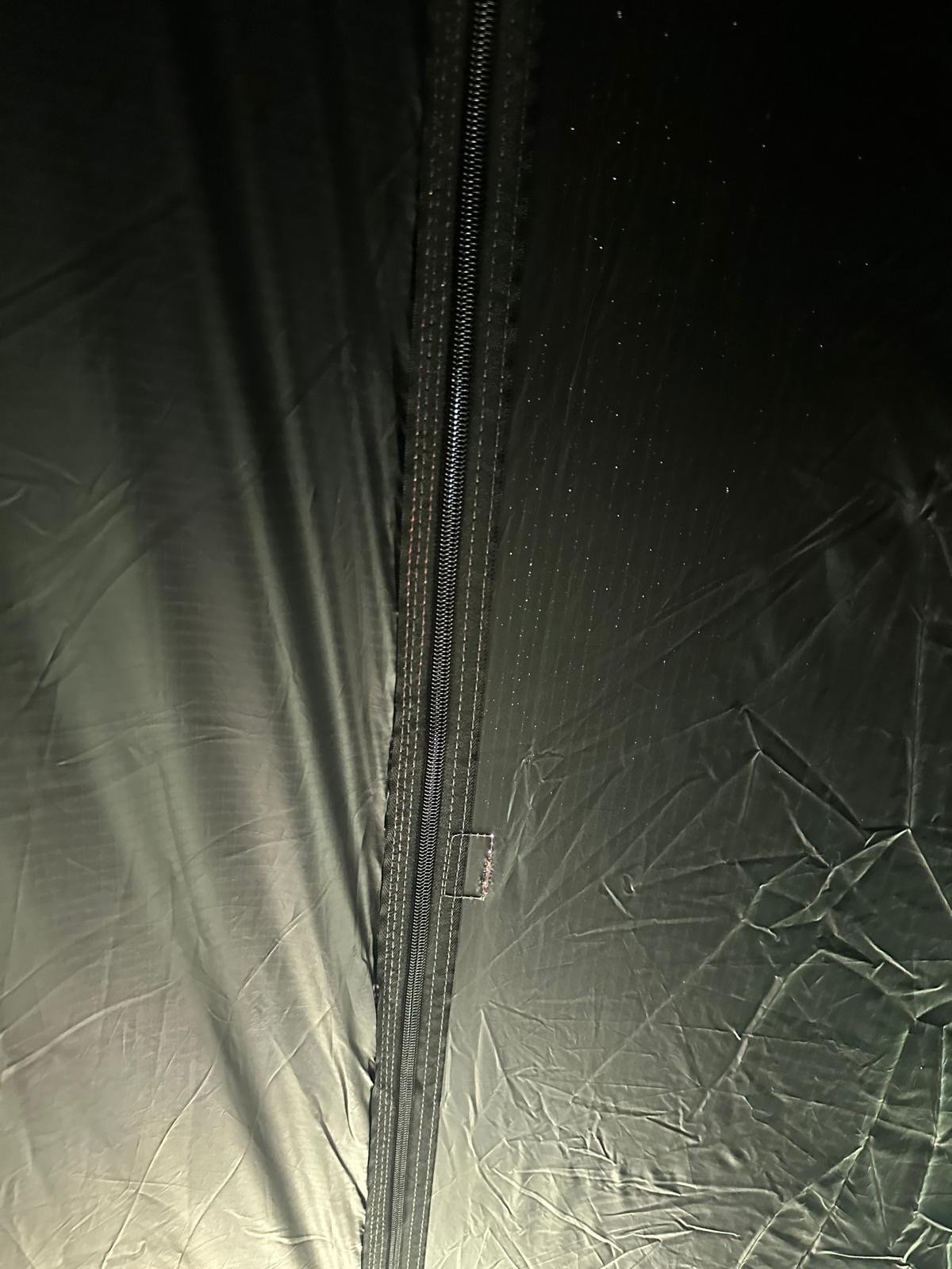 Coleman Instant Up Northstar Dark Room 4 Person Tent with Light - Used Once, Hole in Fly