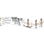 Gary Longley Fish Art Scale Ruler Snapper 1100 x 75mm