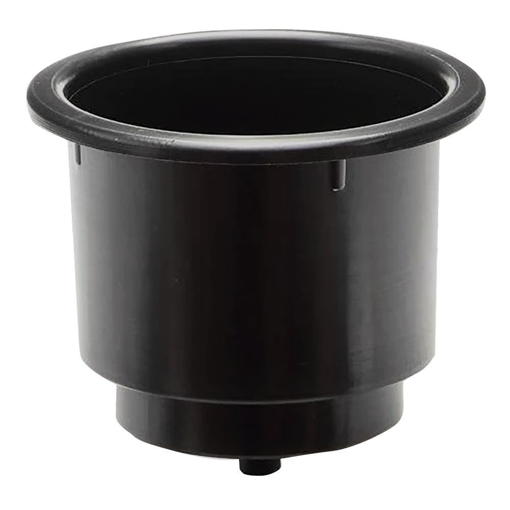 TH Marine Flush Drink Holder Black 110mm 4.3in
