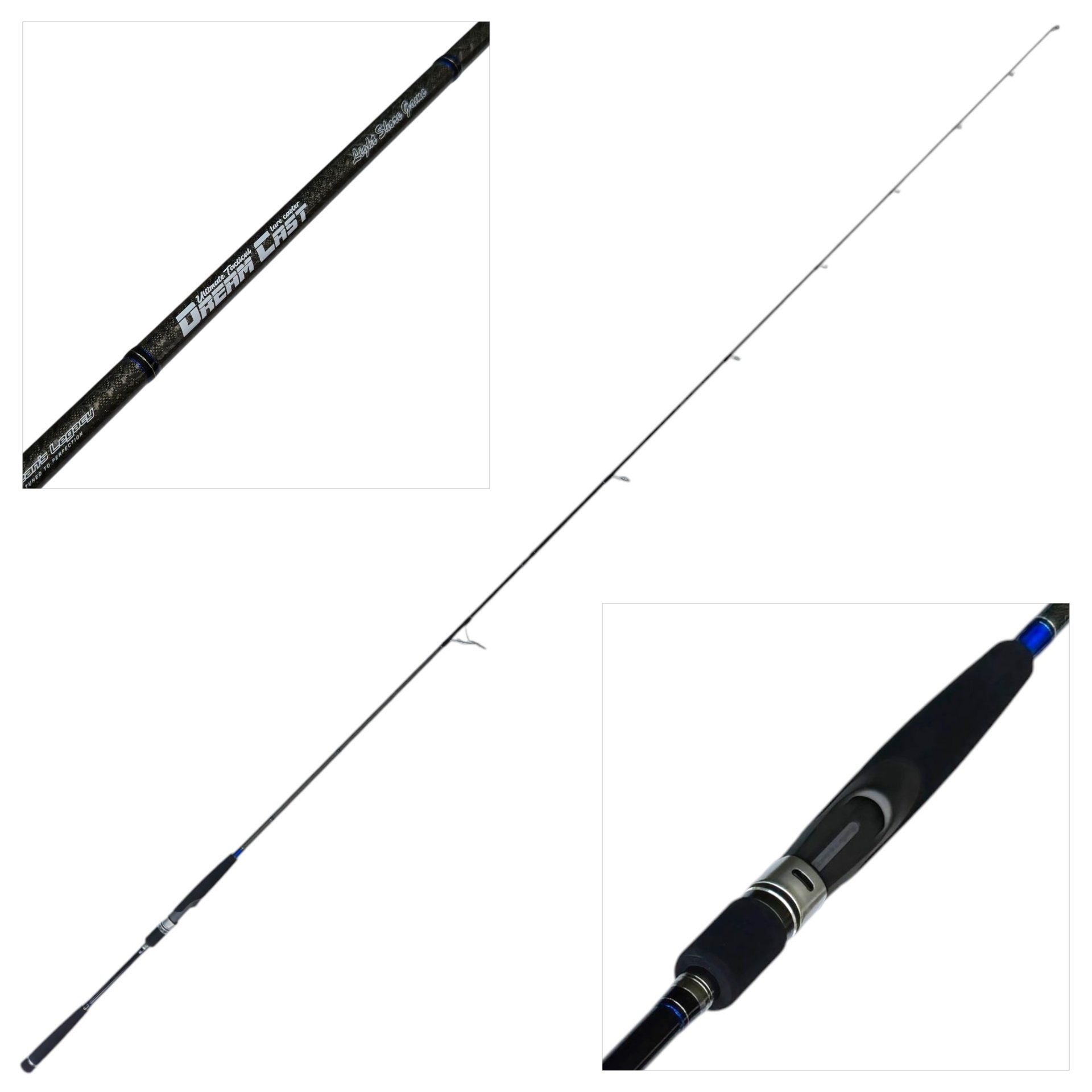 Ocean's Legacy Dream Cast Shore Jigging Rod 9ft 8in PE1-3 25-60g 2pc