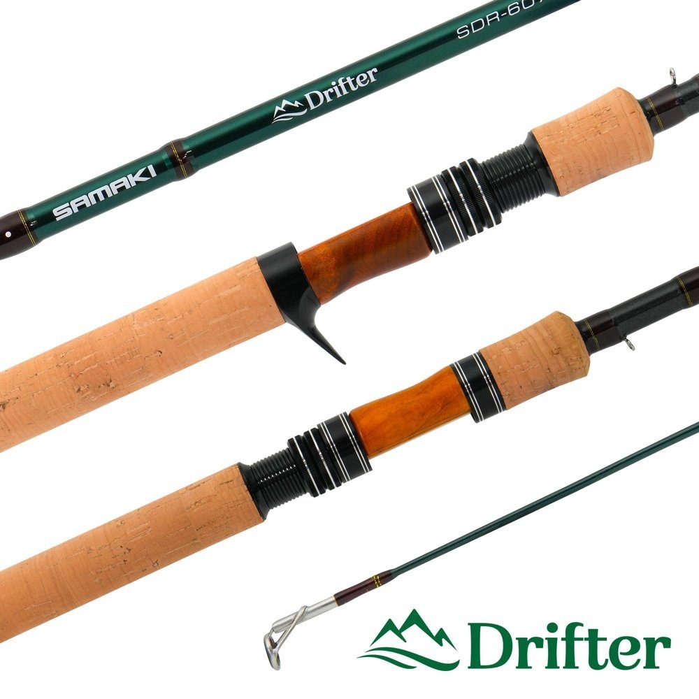 Samaki Drifter Extra Light Spin Rod 6ft 6in 2-6lb .9-8.9g 7pc