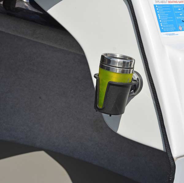 RAILBLAZA DrinkHold and StarPort Kit Black - Surface/Recess Mount