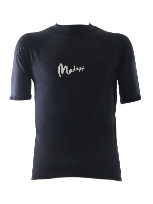 Maddog Mens Short Sleeve Rash Top Small