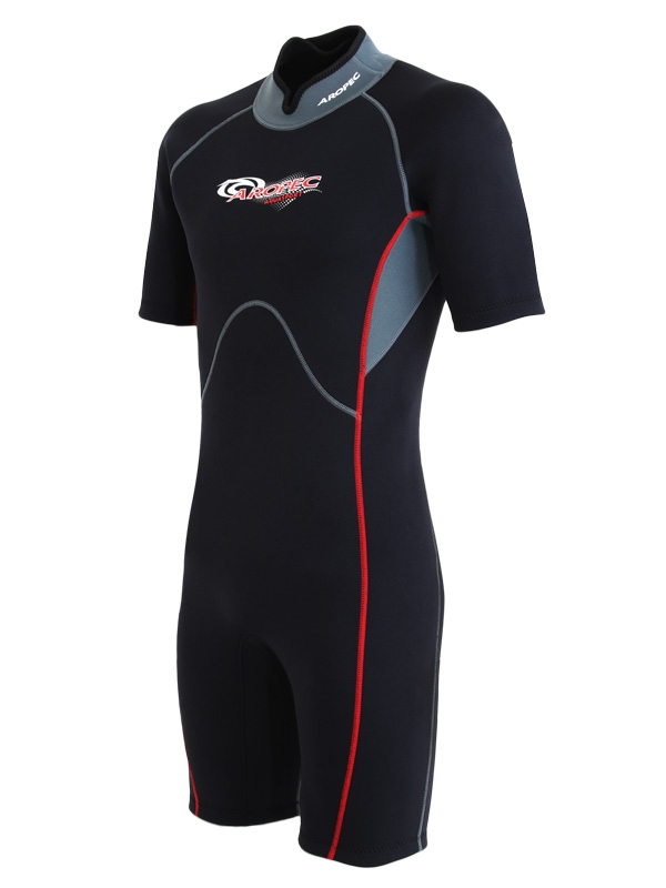 Aropec 3mm Neoprene Mens Shorty Wetsuit