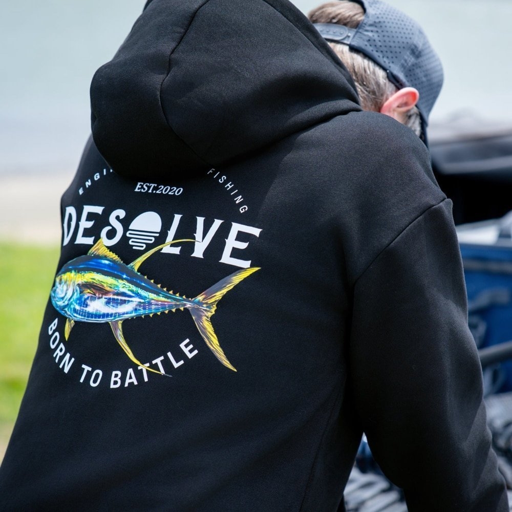 Desolve Born To Battle Mens Hoodie