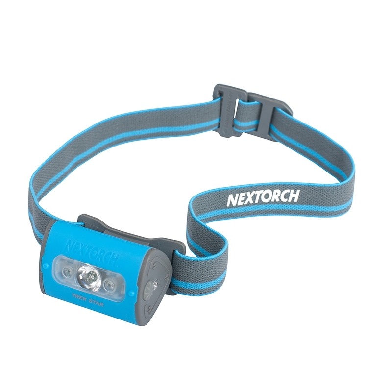NEXTORCH Trek Star Multi-mode LED Headlamp 220lm Blue