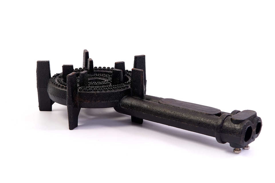 Twin Ring Burner with Hose and Regulator