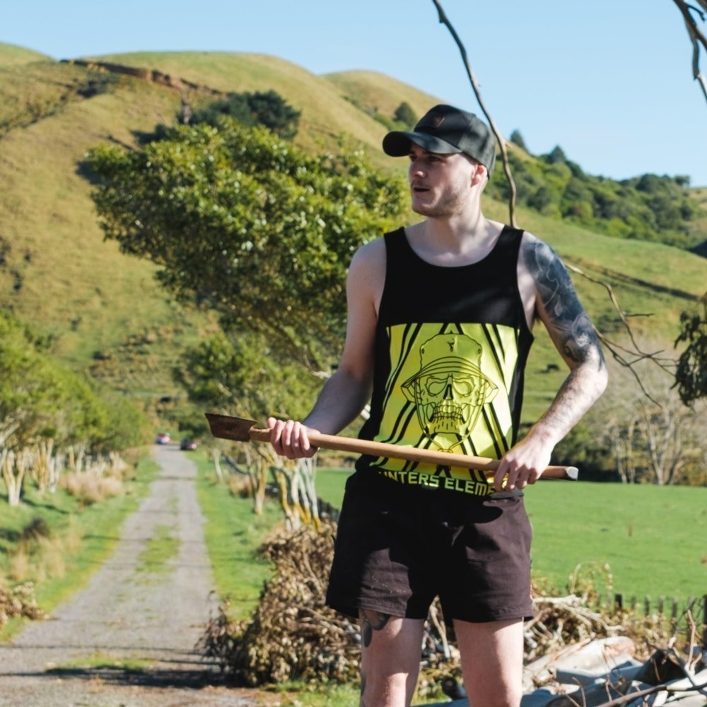 Hunters Element Dobson Stubbies Mens Shorts