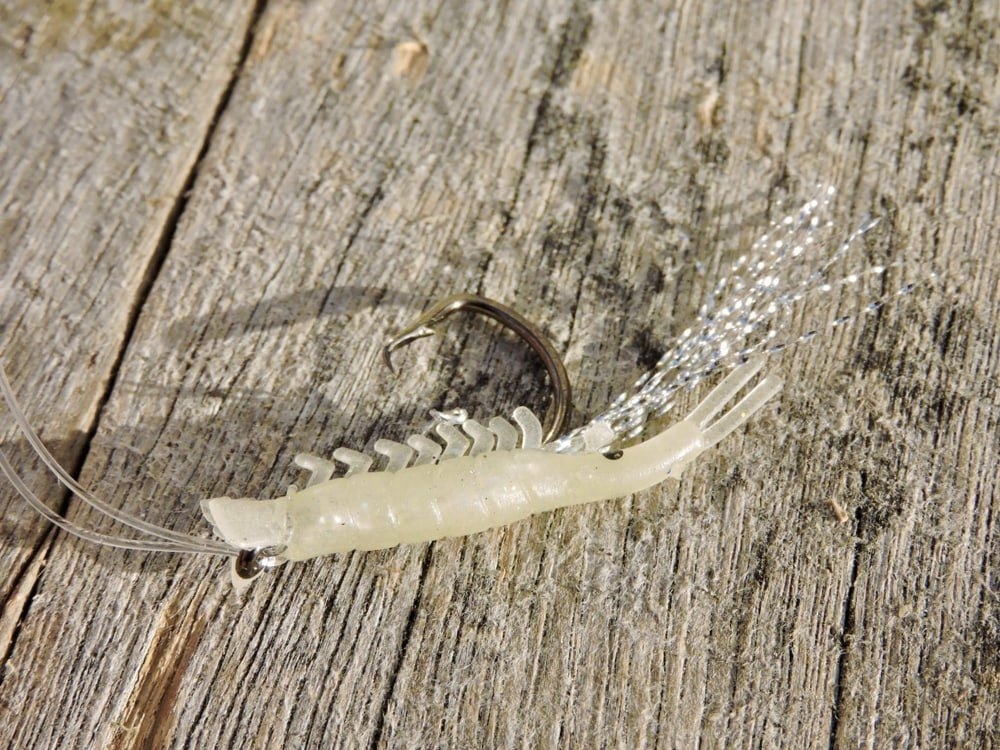 SnapperTackle Tarakihi Flasher Rig Lumo Shrimp XL 4/0