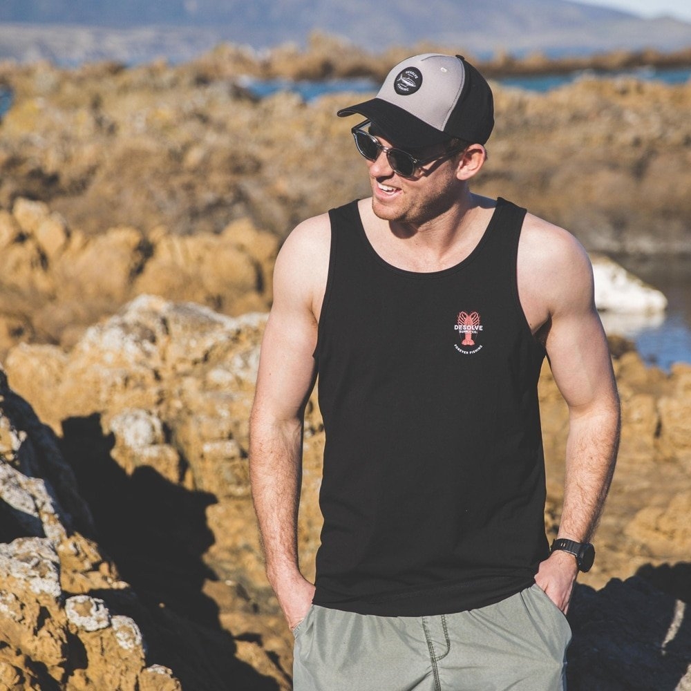 Desolve Cray Mens Singlet