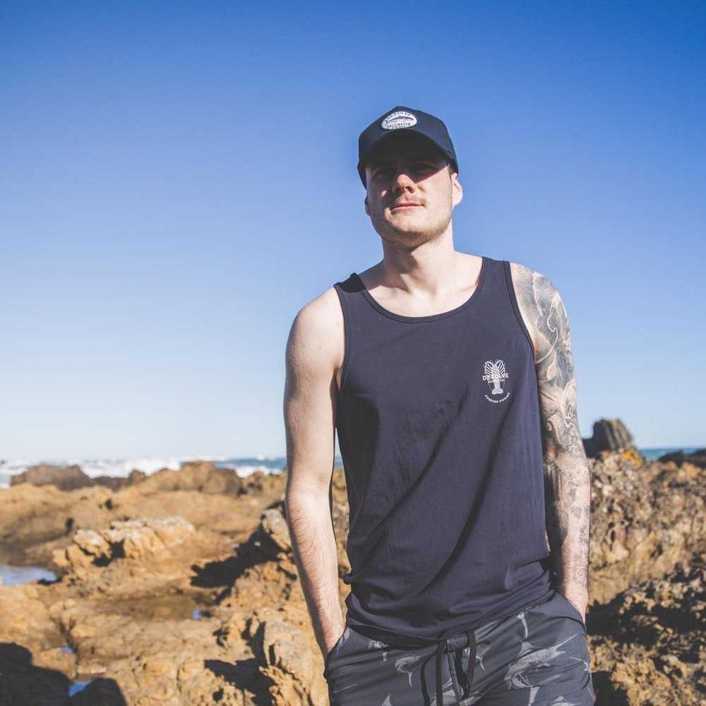 Desolve Cray Mens Singlet