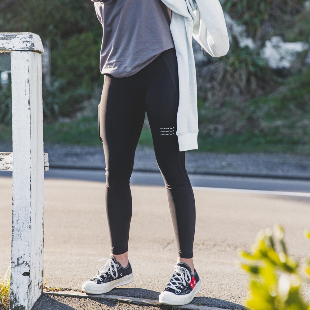 Desolve Wave Womens Leggings