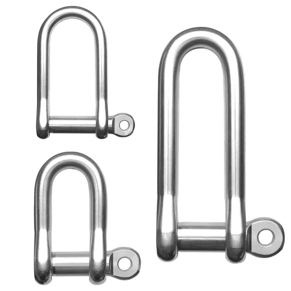 Ronstan 316SS D Shackle Coined Pin Head with Hole