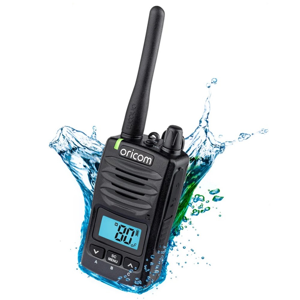 Oricom DTX600 Waterproof Handheld UHF CB Radio 5W