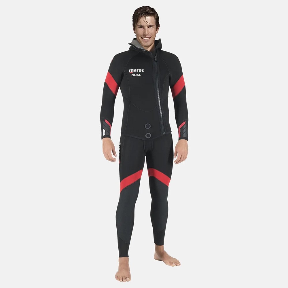 Mares Dual 5 Mens Wetsuit Long Johns and Jacket 5mm