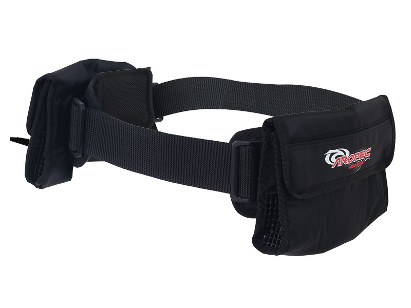 Aropec Comfort Dive Weight Belt with Hip Pockets and Buckle