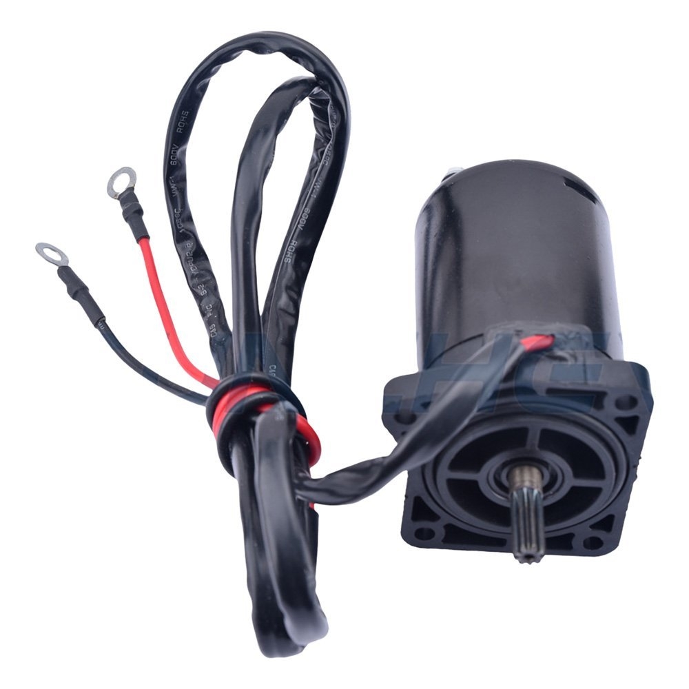 SUNCHEV 65W-43880-00 Power Trim and Tilt Motor for Yamaha Outboards 4-Stroke F25 F30 F40 and 2-Stroke 40HP