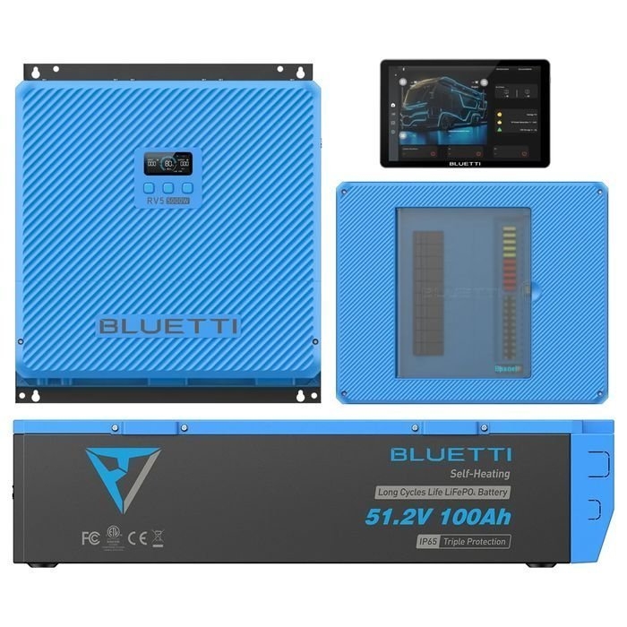 BLUETTI RV5 / B4810 / Epanel / Epad Combo with Cables