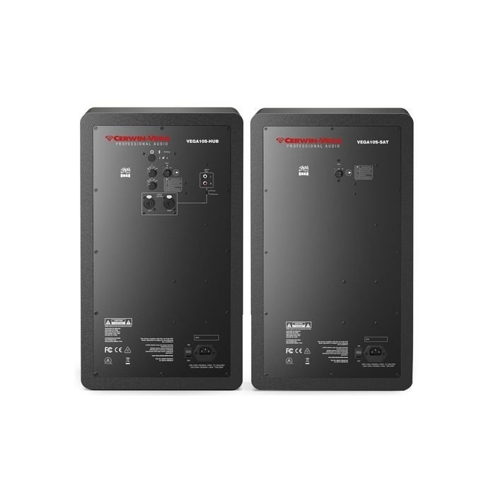 Cerwin-Vega Home and Studio 3-Way SKAA Wireless Monitor Pair 10in