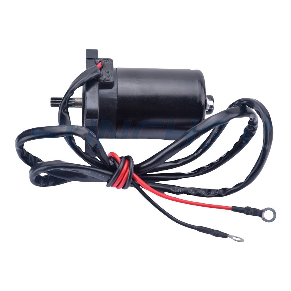 SUNCHEV 65W-43880-00 Power Trim and Tilt Motor for Yamaha Outboards 4-Stroke F25 F30 F40 and 2-Stroke 40HP