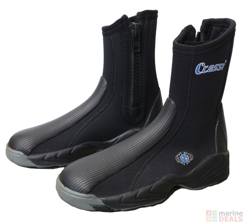 Cressi Lontra Hardsole Dive Boots 5mm